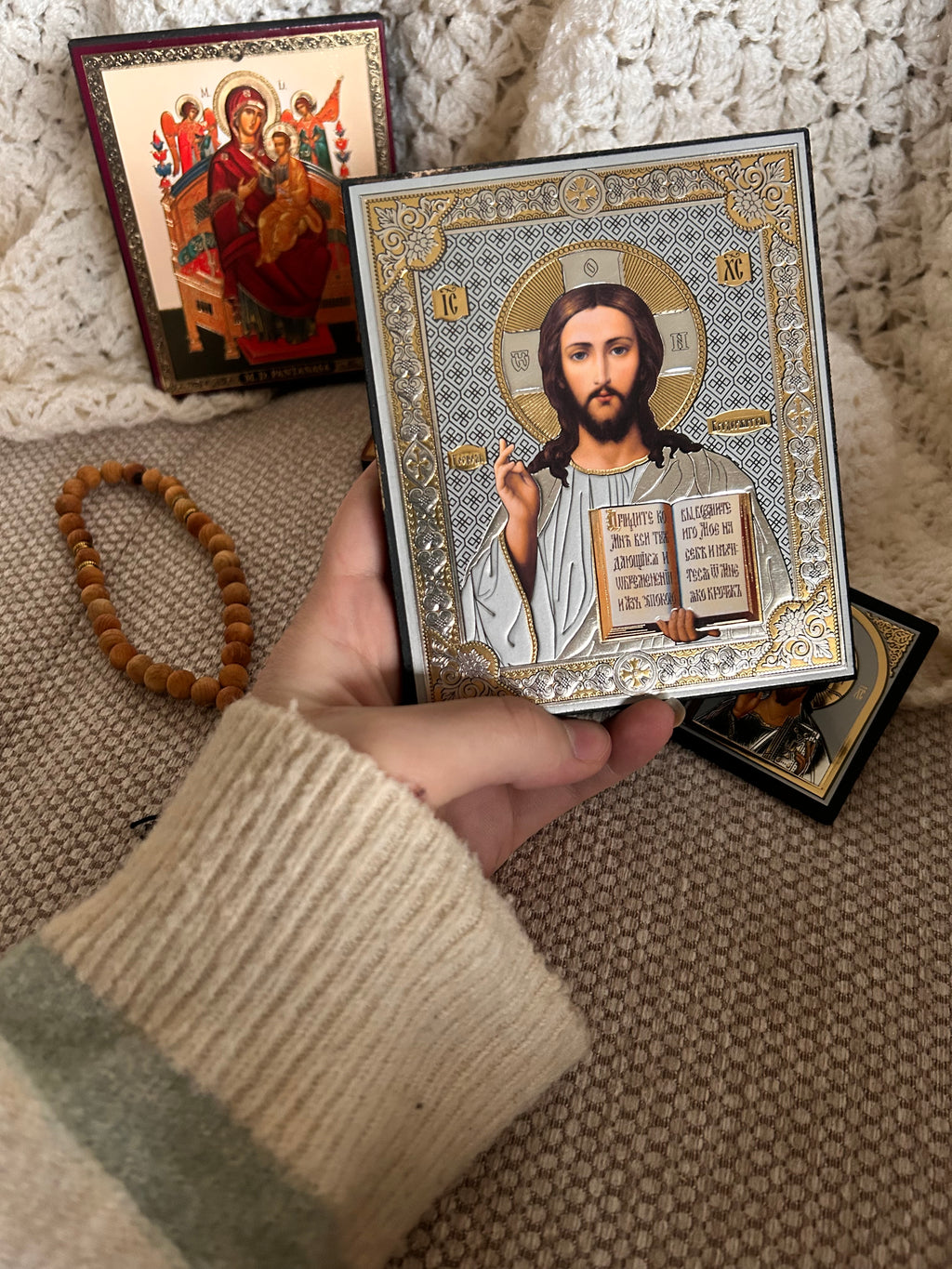 Présence du Christ et douceur de la tres sainte mère de Dieu
