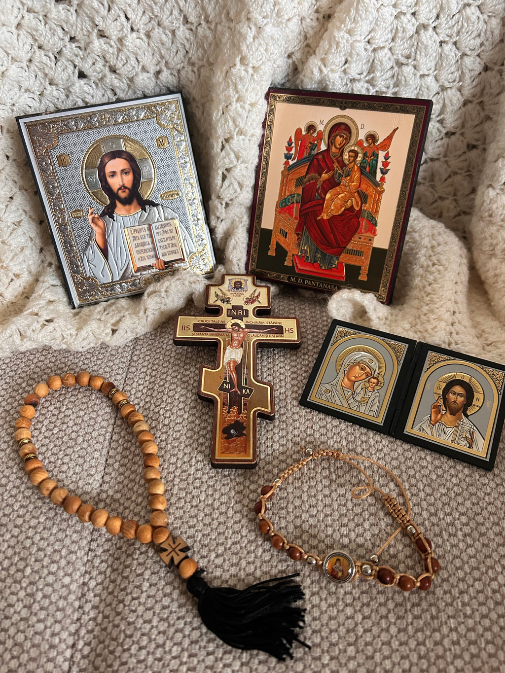 Présence du Christ et douceur de la tres sainte mère de Dieu